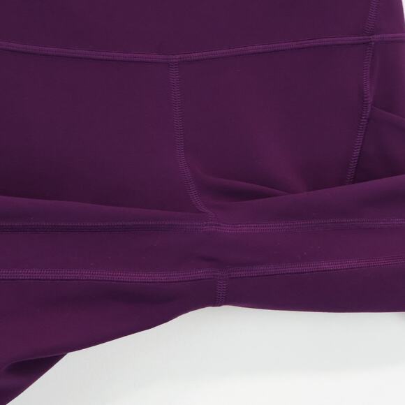 Lululemon Align High Rise Pant Side Pockets Dramatic Magenta Purple Size 4 - Picture 7 of 7